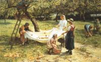 Frederick Morgan - An Apple gathering